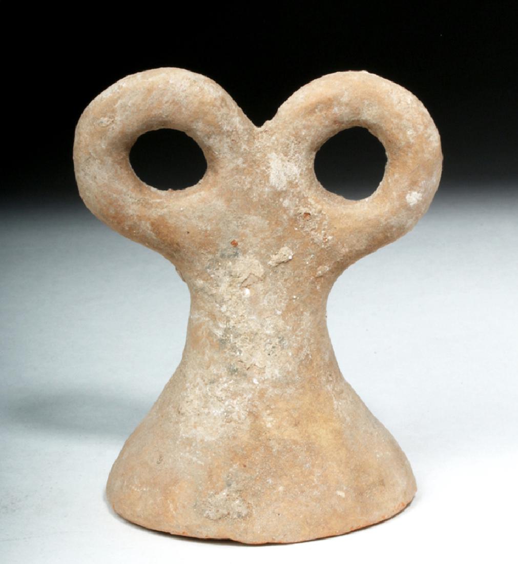 Rare Tel Brak Terracotta Eye Idol (1 of 8)