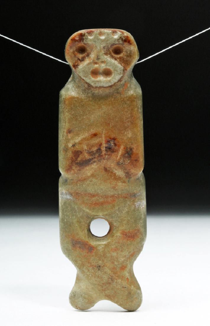 Rare Costa Rican Jade Pendant - Strong Maya Influence (1 of 4)