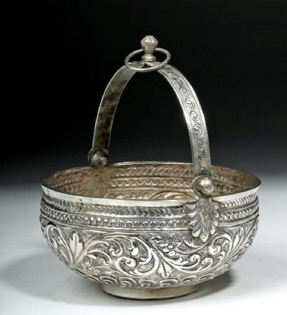Spanish Colonial Silver-Handled Bowl - 159.5 g (1 of 7)