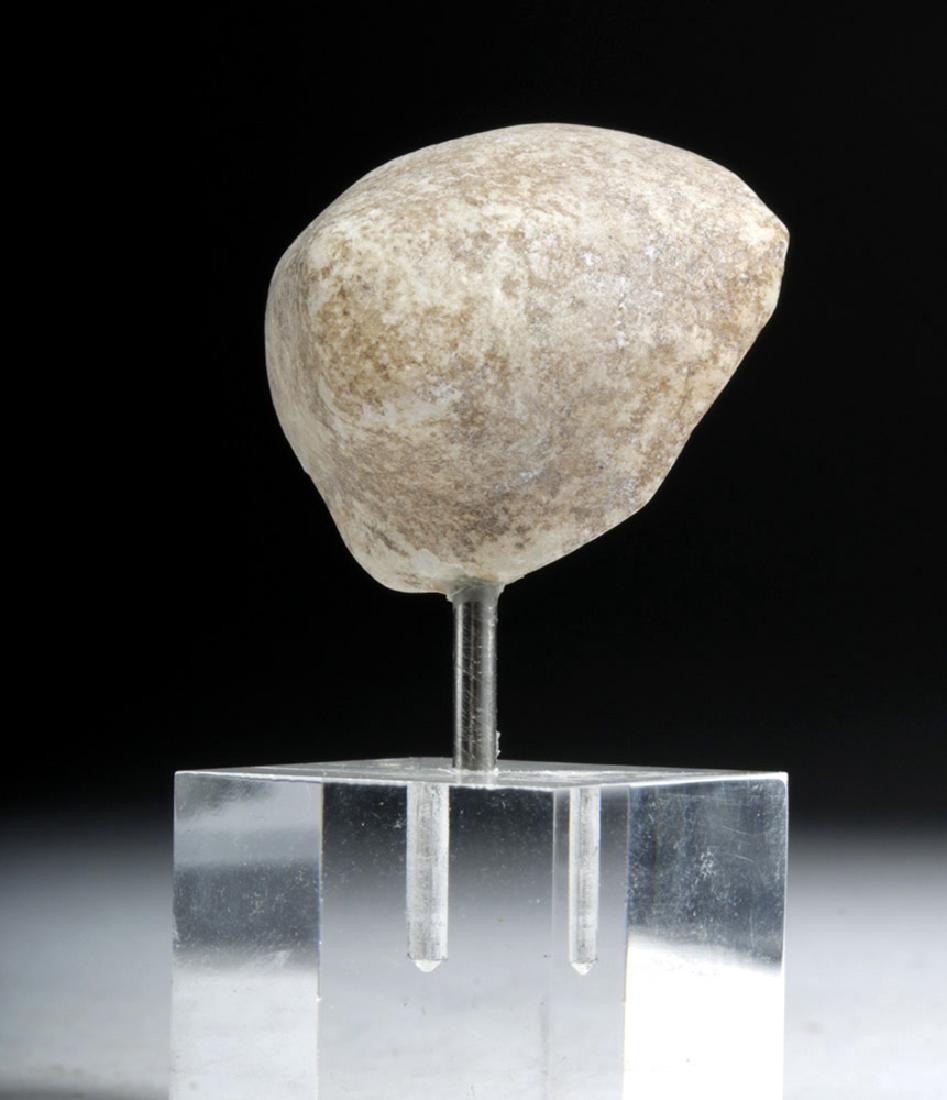 Ancient Anatolian Marble Kilia Idol Head (1 of 4)