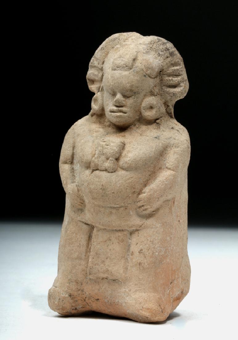 Jaina Mayan Pottery Whistle - Dwarf (1 of 6)