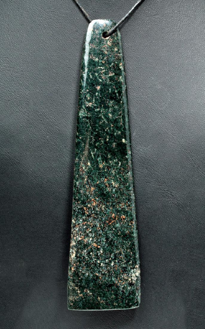 Lovely Costa Rican Jade Celt Pendant (1 of 3)