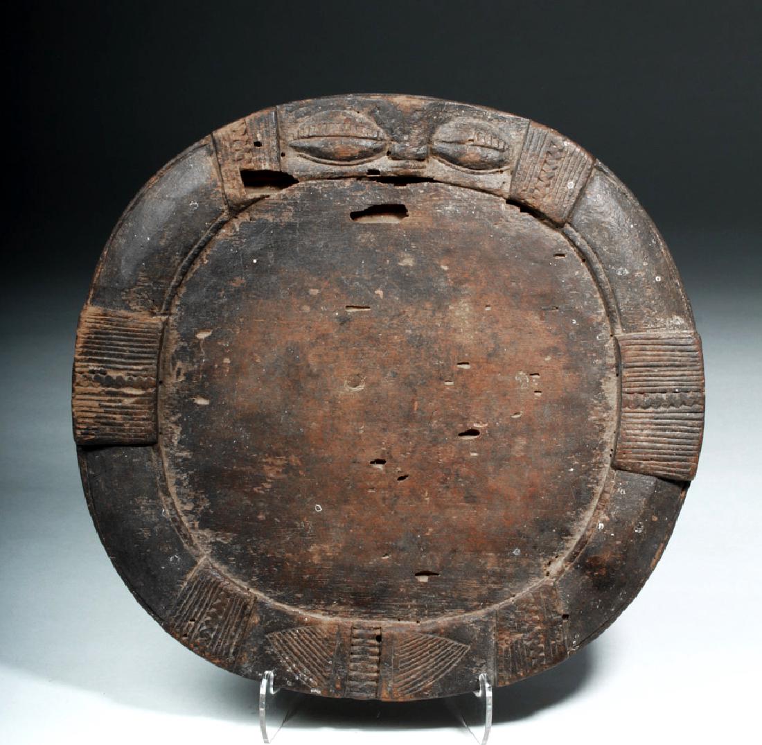 Early 20th C. Yoruba Wooden Divination Tray (1 of 4)
