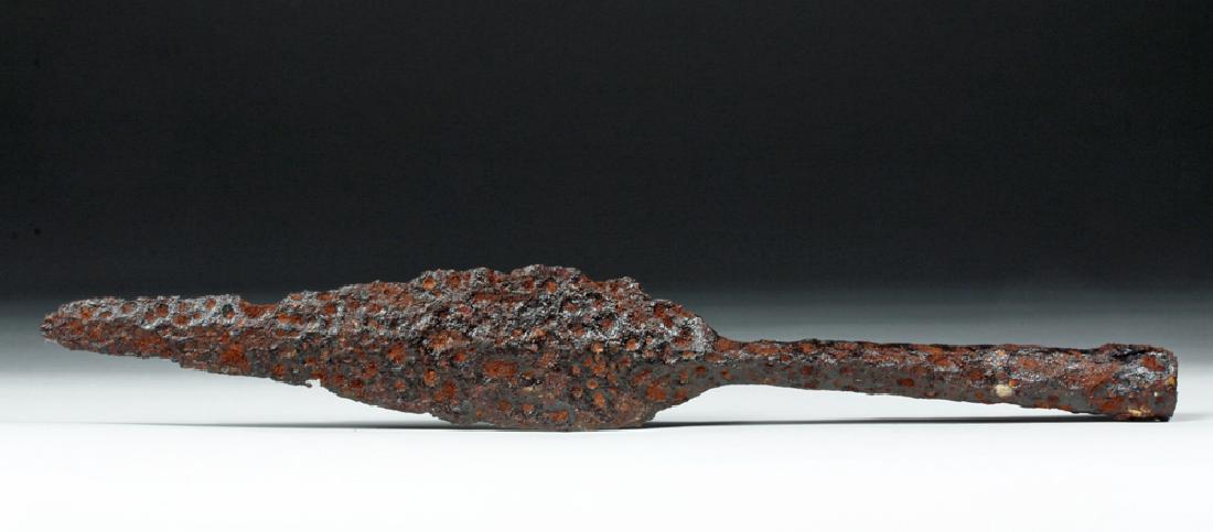 Superb Roman Iron Spearhead (1 of 7)