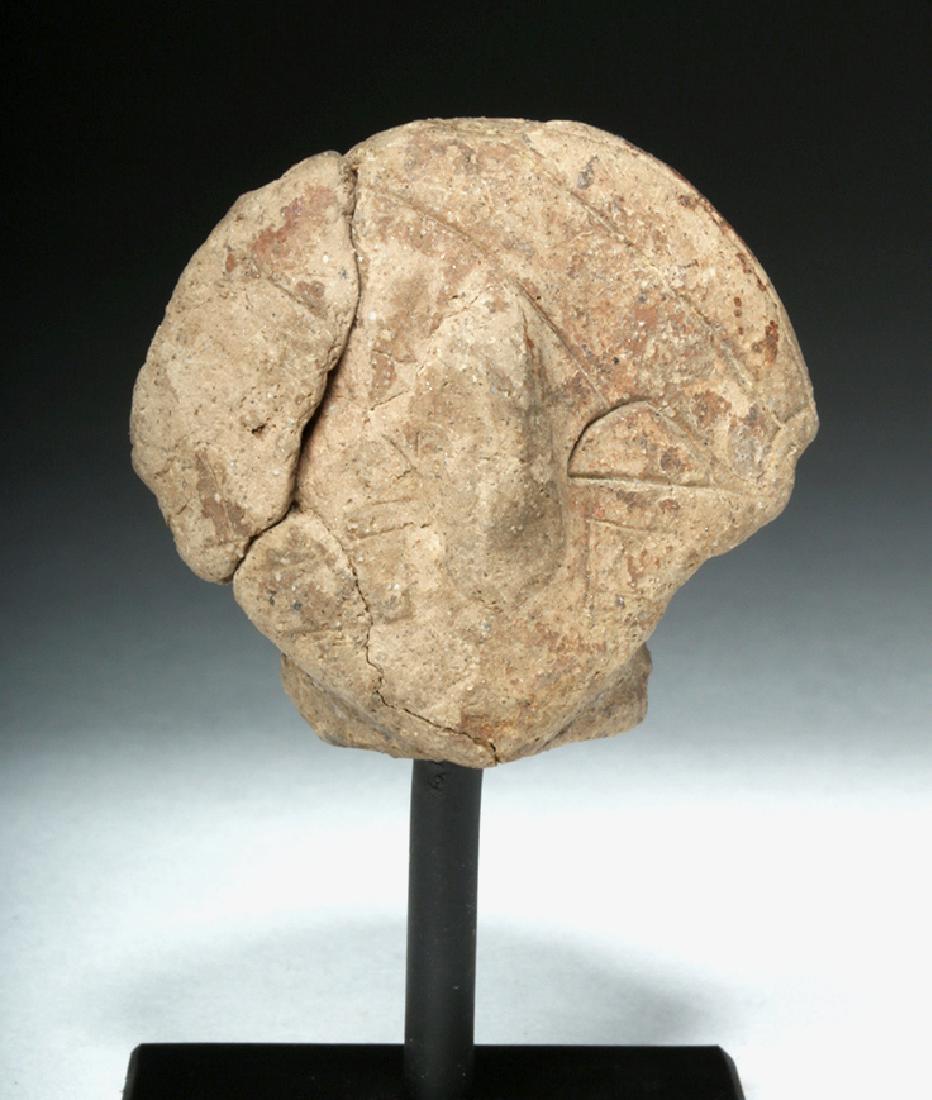 Ancient Vinca Pottery Head (1 of 5)