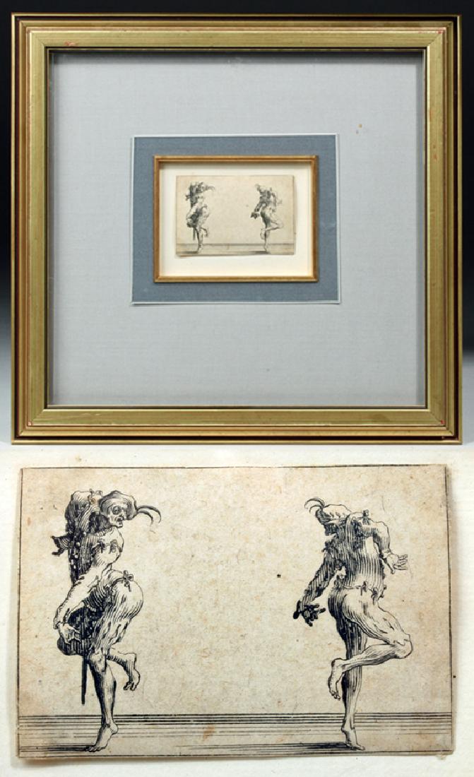 Original 17th C. French Jacques Callot Etching (1 of 4)