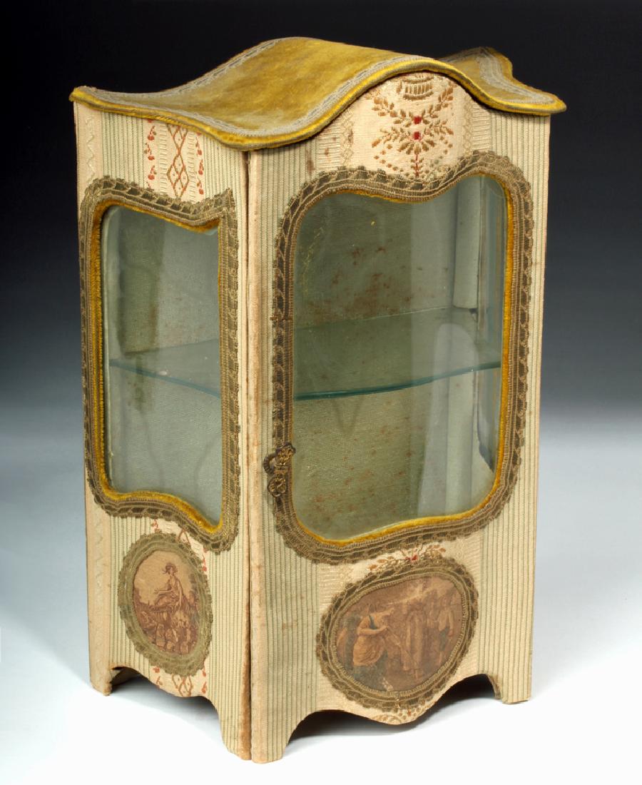 19th C. French Vernis Martin Miniature Hutch (1 of 10)