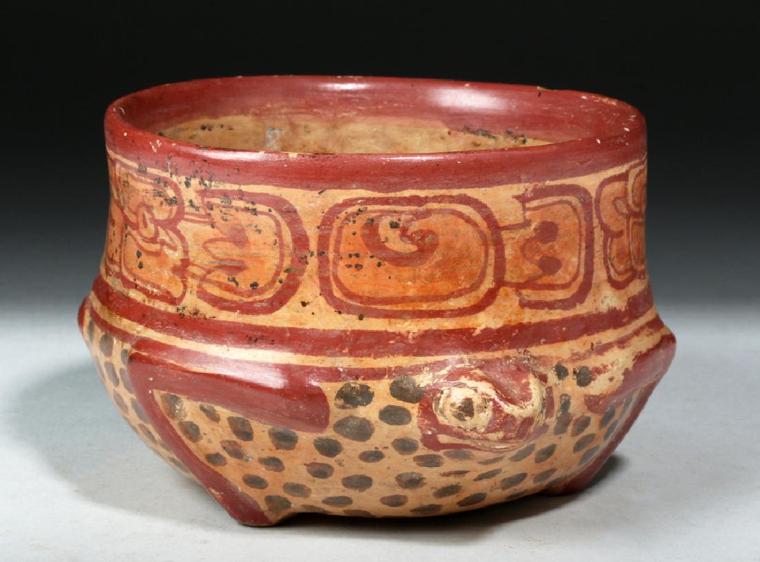 Near Choice Mayan Copador Pottery Turtle Bowl (1 of 6)