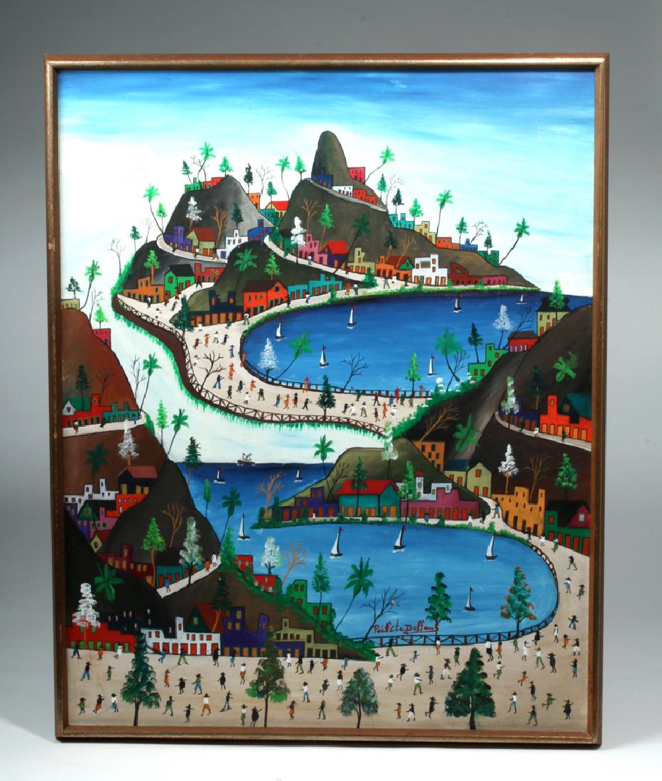 Prefete Duffaut Gouache on Masonite, ex-Sotheby's (1 of 4)