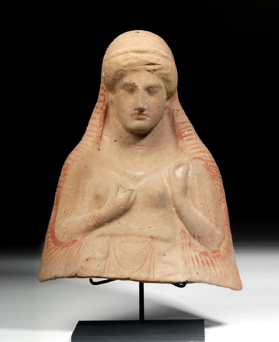 Archaic Greek Protome Bust of a Goddess, ex-Sotheby's (1 of 5)