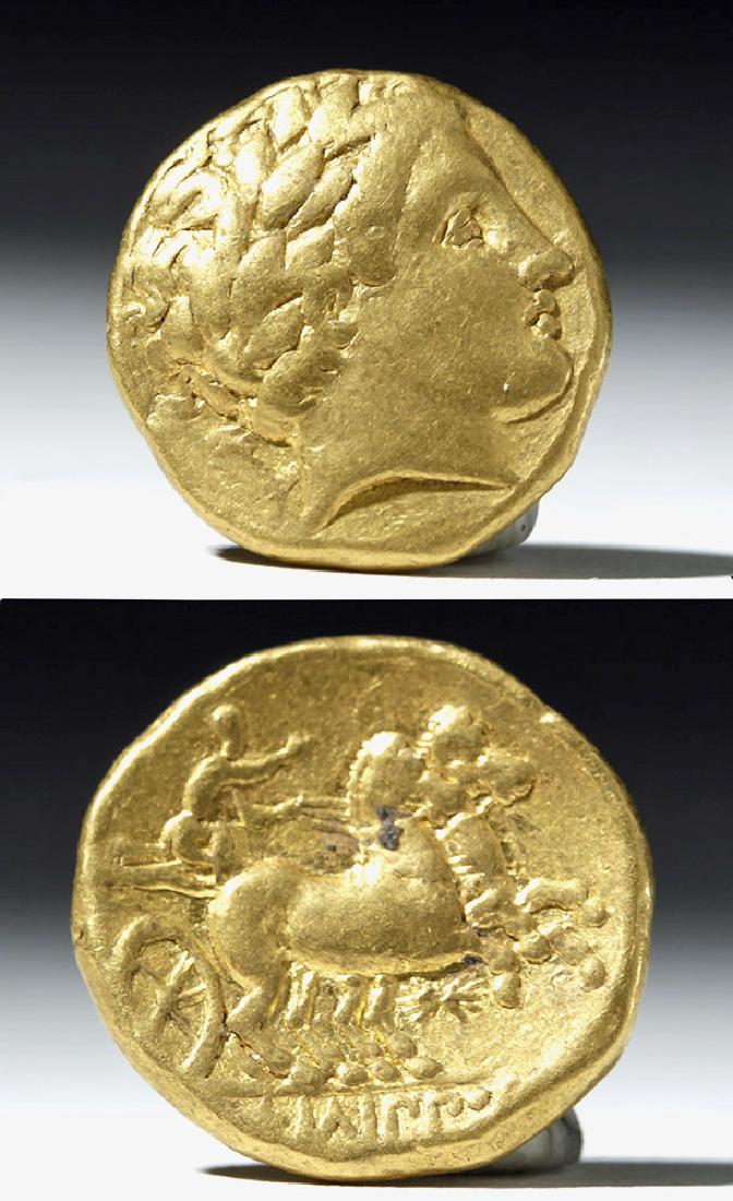 Kings of Macedon, Philip II, Gold Stater (1 of 3)