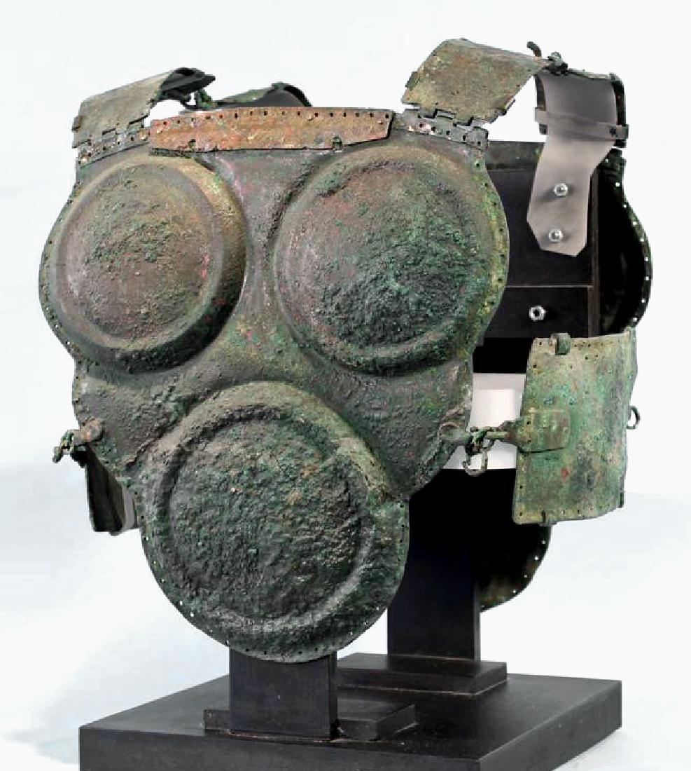 Samnite Bronze Triple Disk Cuirass - 2