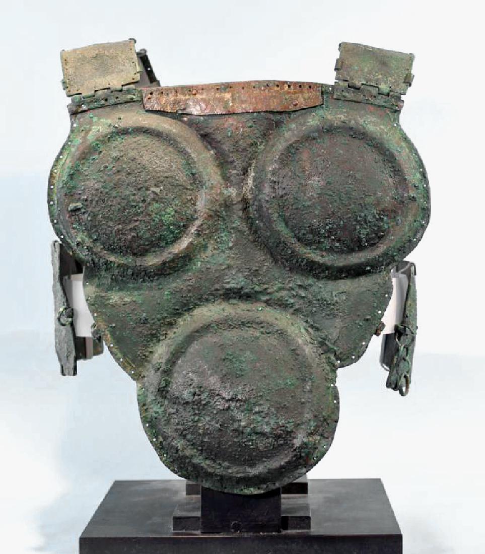 Samnite Bronze Triple Disk Cuirass - 3