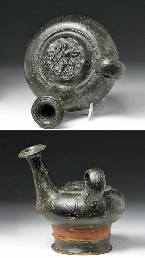 Greek Blackware Guttos w/ Demeter (1 of 8)