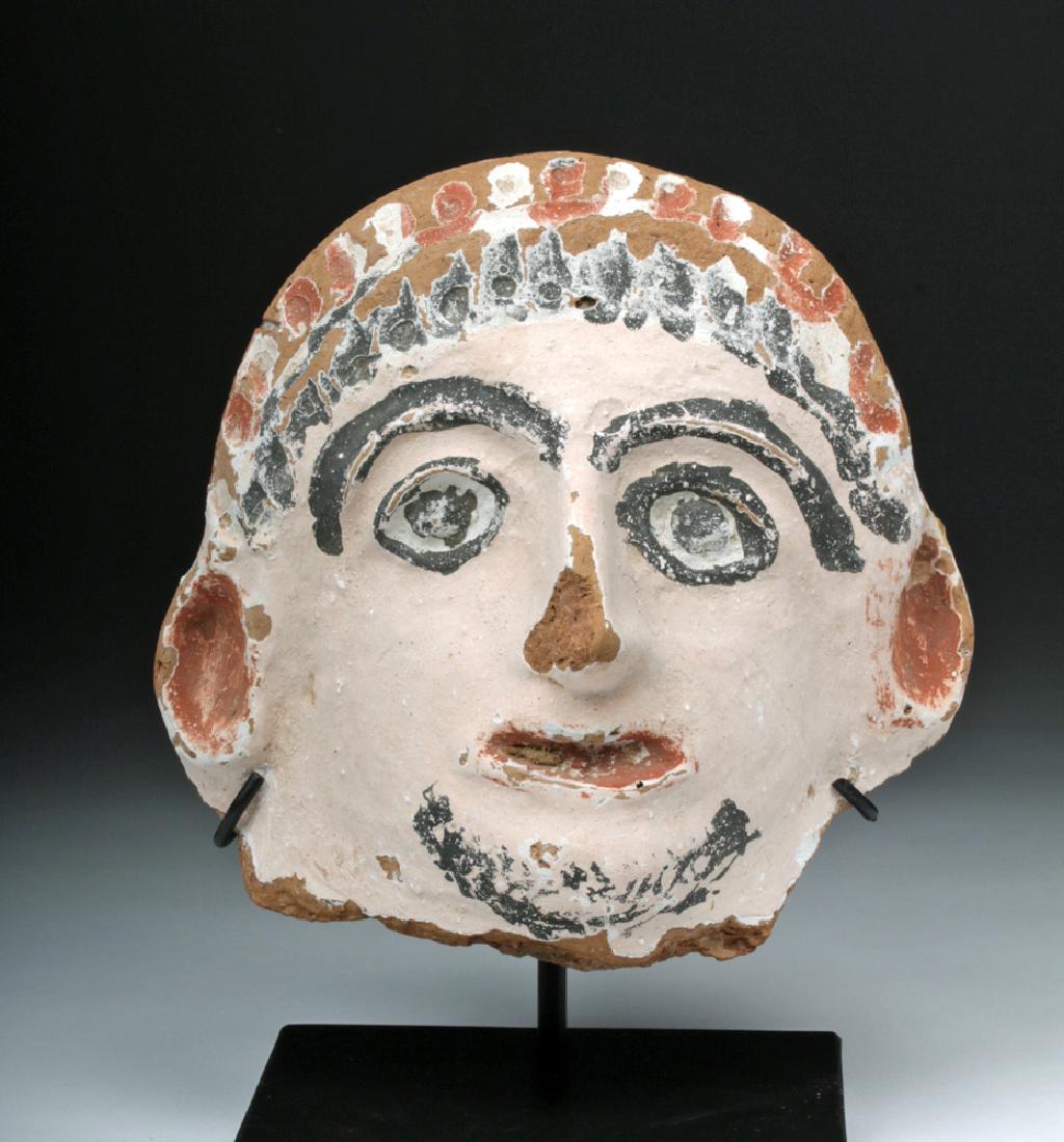 Etruscan Polychrome Pottery Antefix (1 of 5)