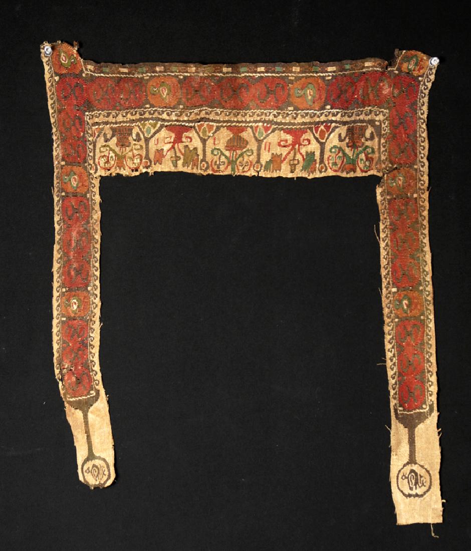 Large Egyptian Coptic Textile Section (1 of 3)