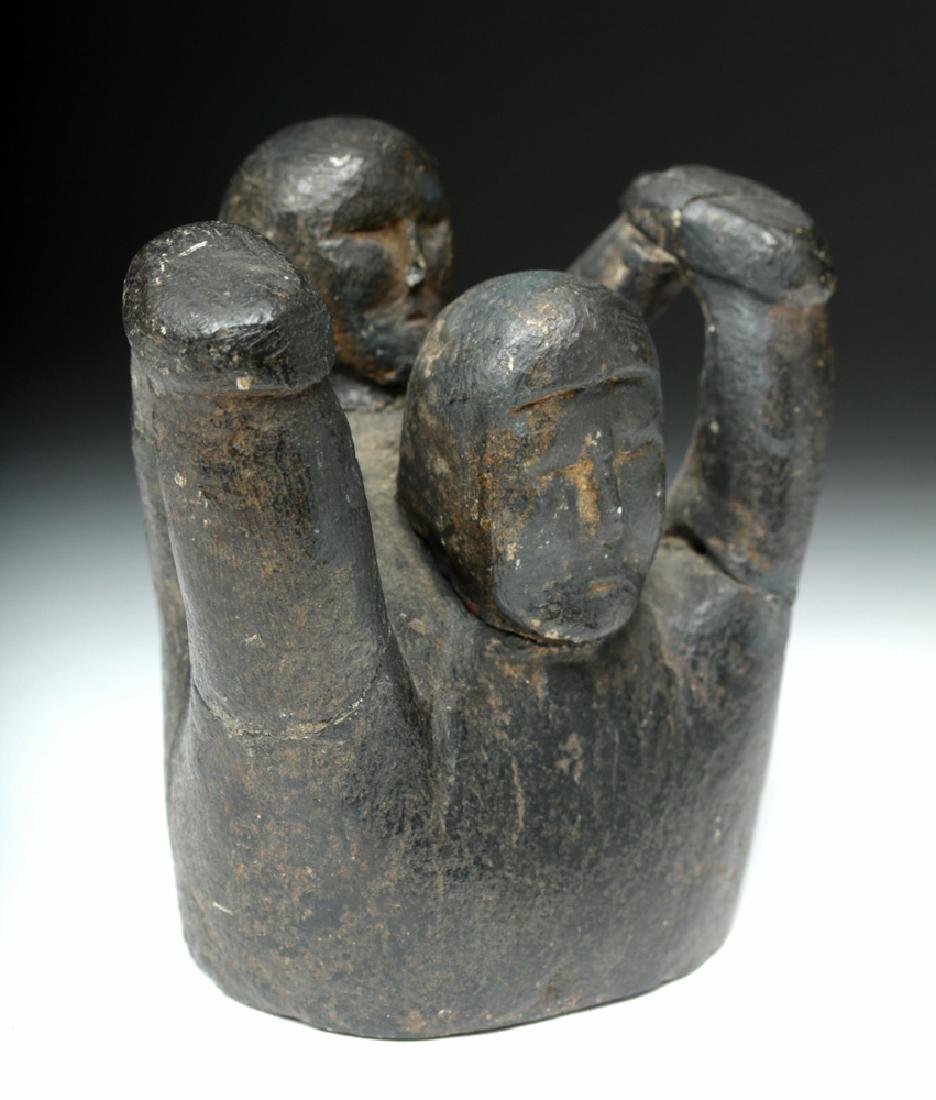 Old Inuit Steatite Mother and Child Sculpture (1 of 7)