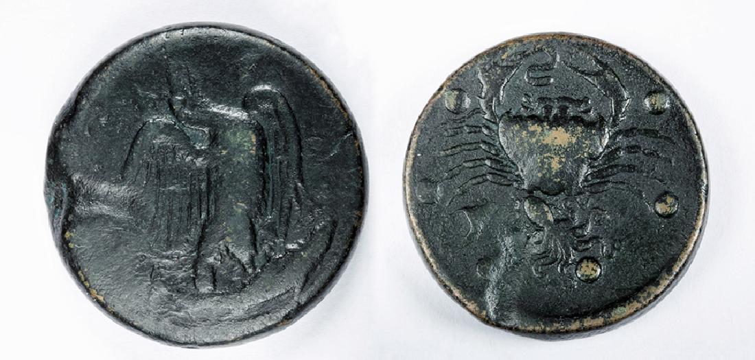 Bronze Hemilitron from Sicily - Akragas (1 of 3)