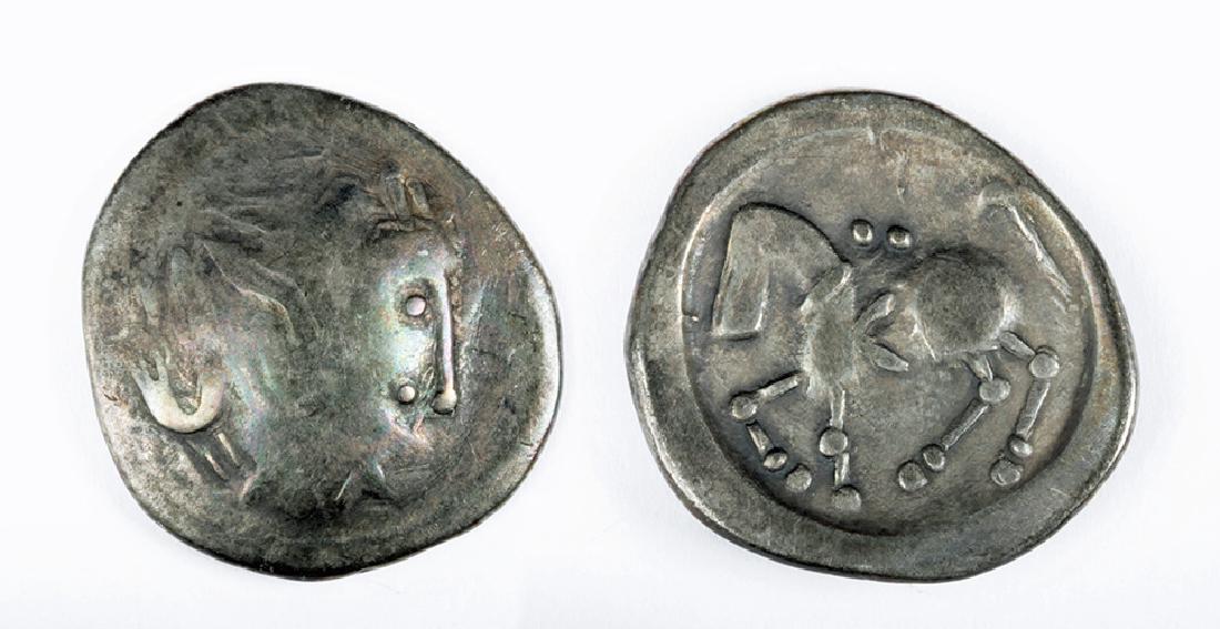 Eastern Celts Silver Tetradrachm - Danubian District (1 of 3)