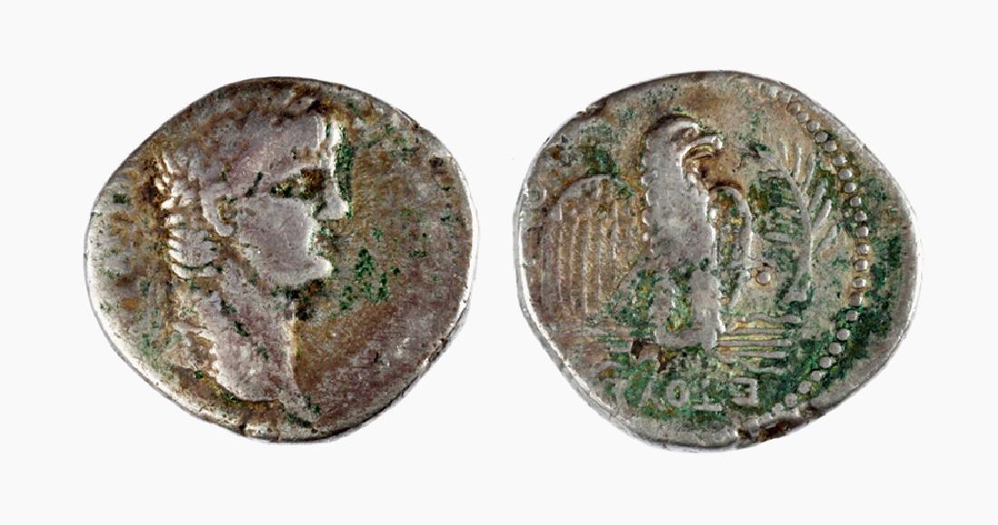 Silver Tetradrachm of Nero from Antioch in Syria (1 of 3)