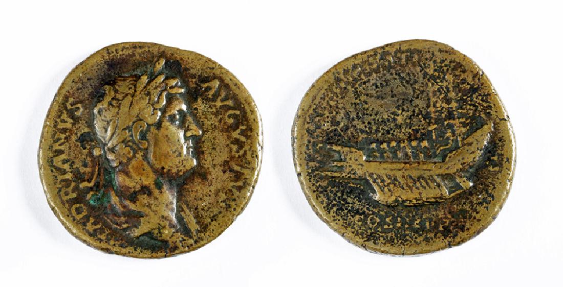 Sesterius of Hadrian (1 of 3)