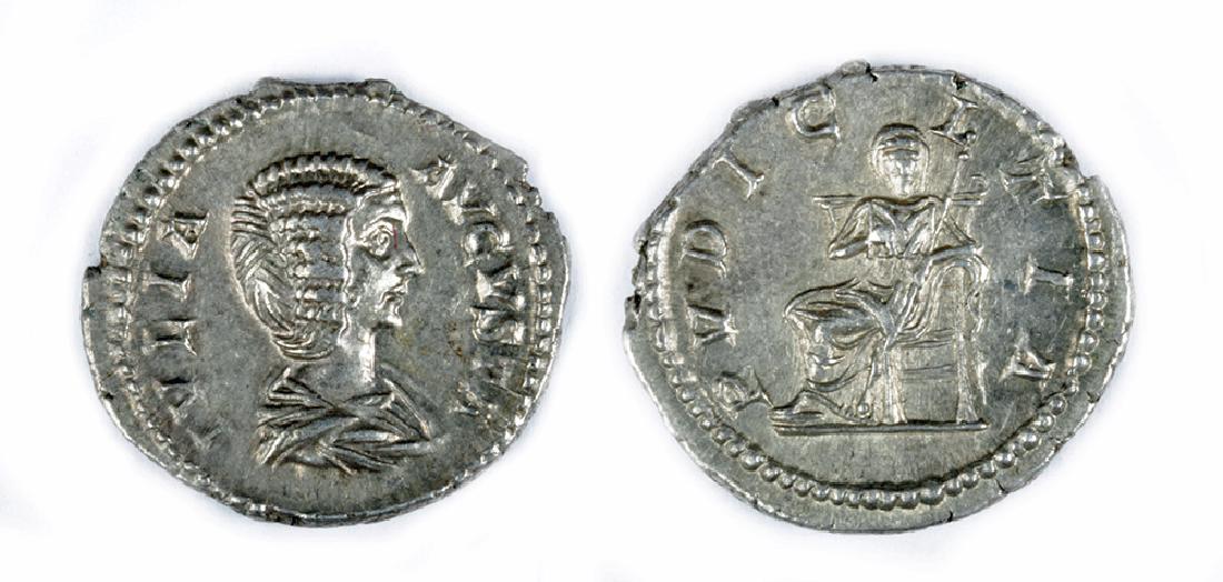 Roman Silver Denarius of Julia Domna (1 of 3)