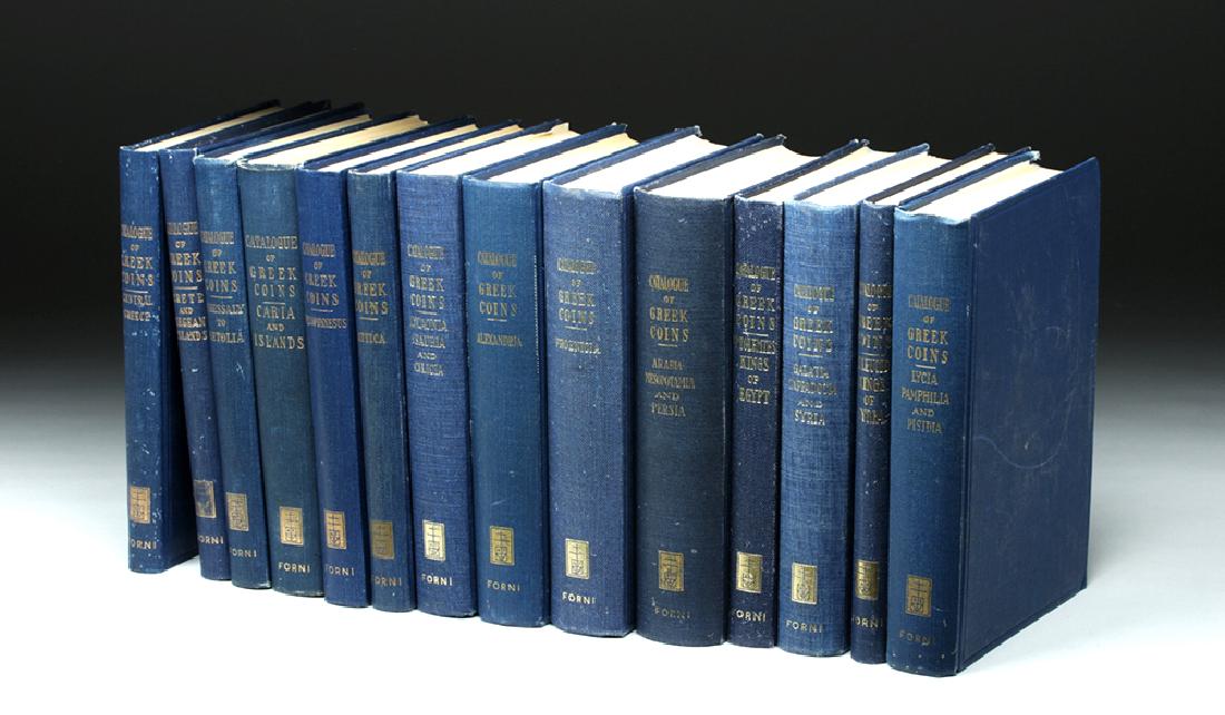 Greek Coins in The British Museum- Forni (14 Volumes) (1 of 4)
