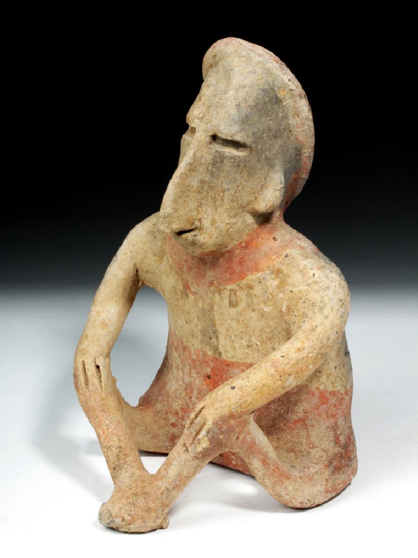 Nayarit San Sebastian Pottery Seated Figure (1 of 7)