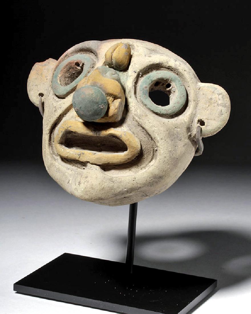 Jamacoaque Polychrome Mask - Grotesque Face (1 of 5)