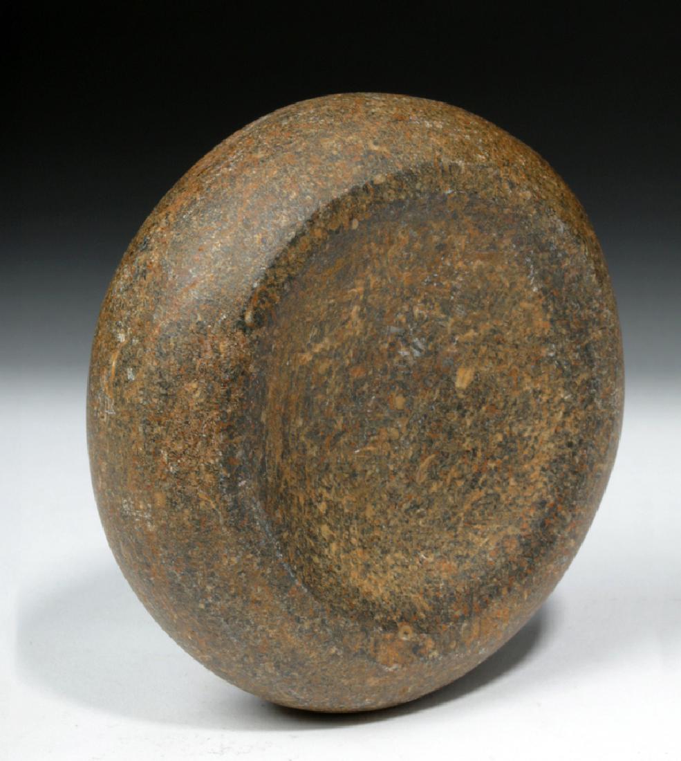 Native American Stone Discoidal - Woodlands Period (1 of 3)