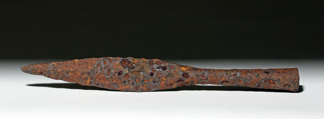 Roman Iron Socketed Lance Blade, ex-Piscopo (1 of 3)