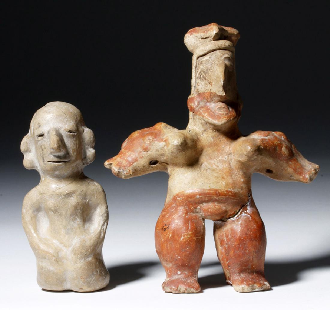 Lot of 2  Jalisco Pottery Figures (1 of 7)