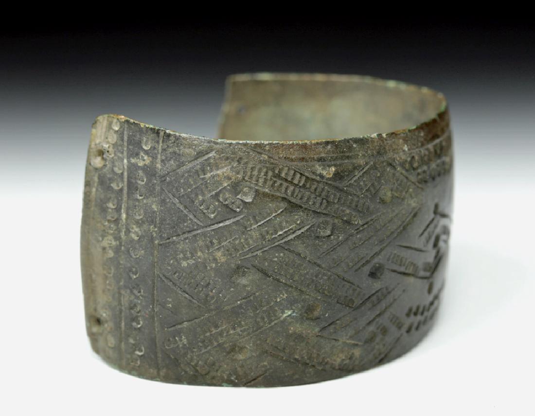 Rare Viking Child's Bronze Bracelet (1 of 6)