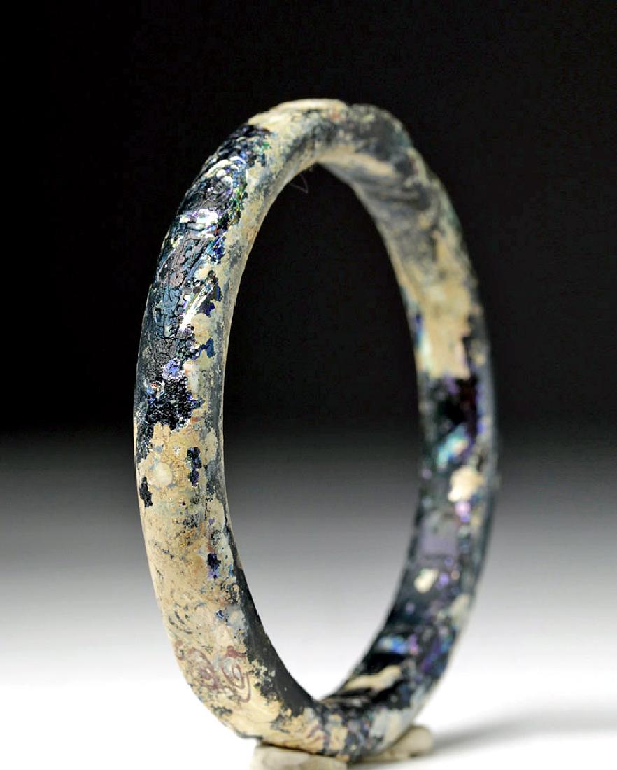Byzantine Glass Bracelet - Handpainted Decoration (1 of 4)