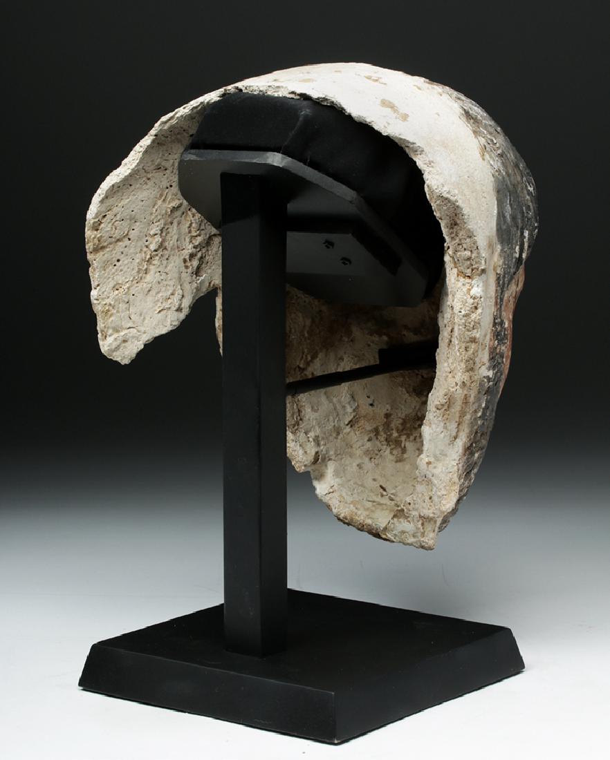 Romano-Egyptian Plaster Mummy Mask of a Man - 4