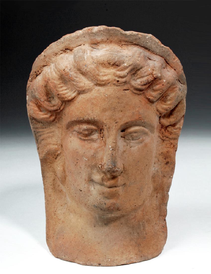 Etruscan Terracotta Votive Head of a Female (1 of 7)