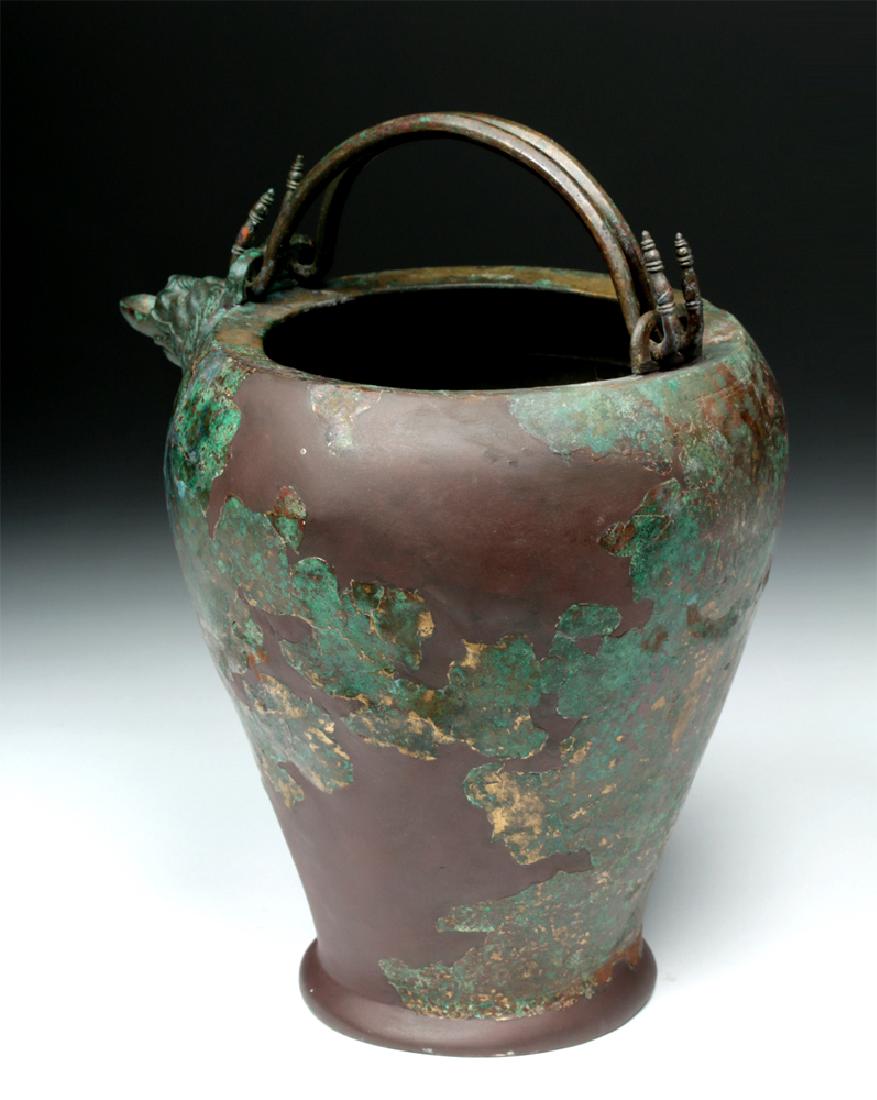 Hellenistic Greek Gilded Bronze Situla, ex-Sotheby's - 2