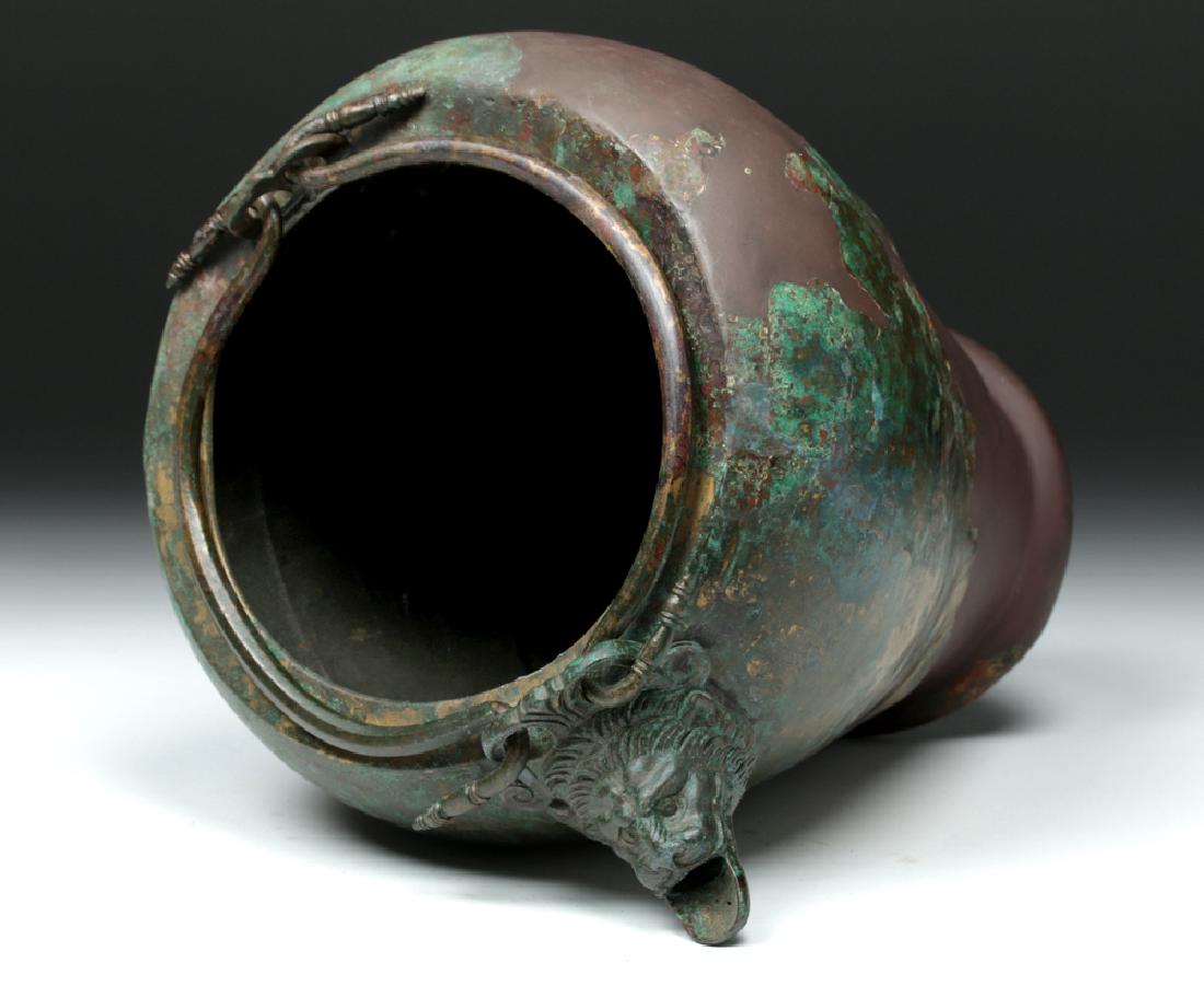 Hellenistic Greek Gilded Bronze Situla, ex-Sotheby's - 7