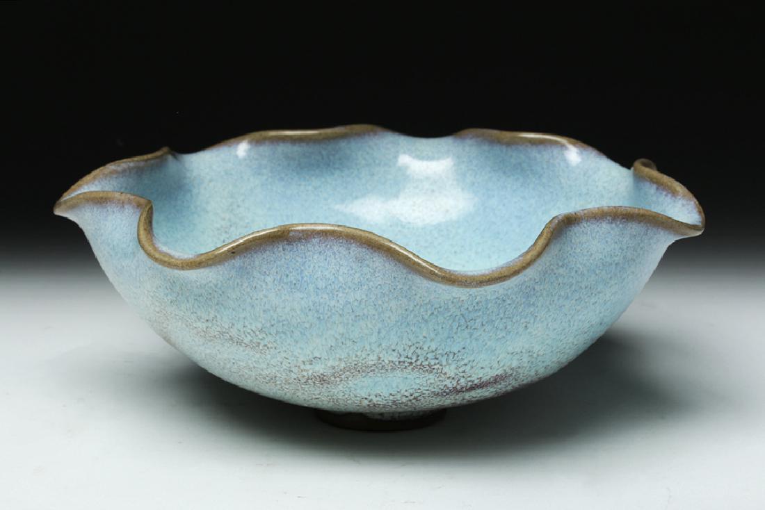 Superb Chinese Jin / Yuan Dynasty Purple-Splash Bowl - 2