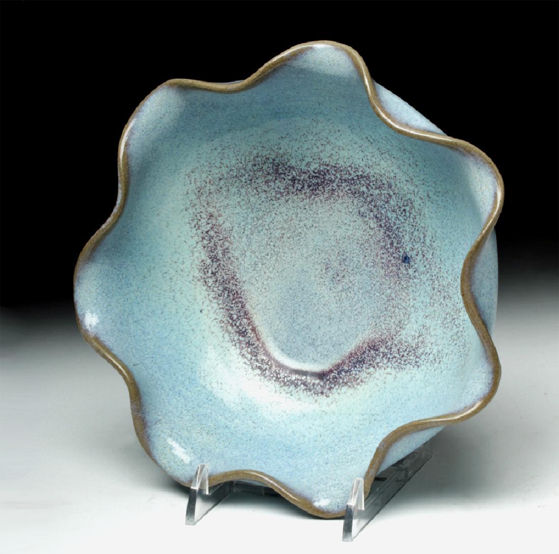 Superb Chinese Jin / Yuan Dynasty Purple-Splash Bowl - 5