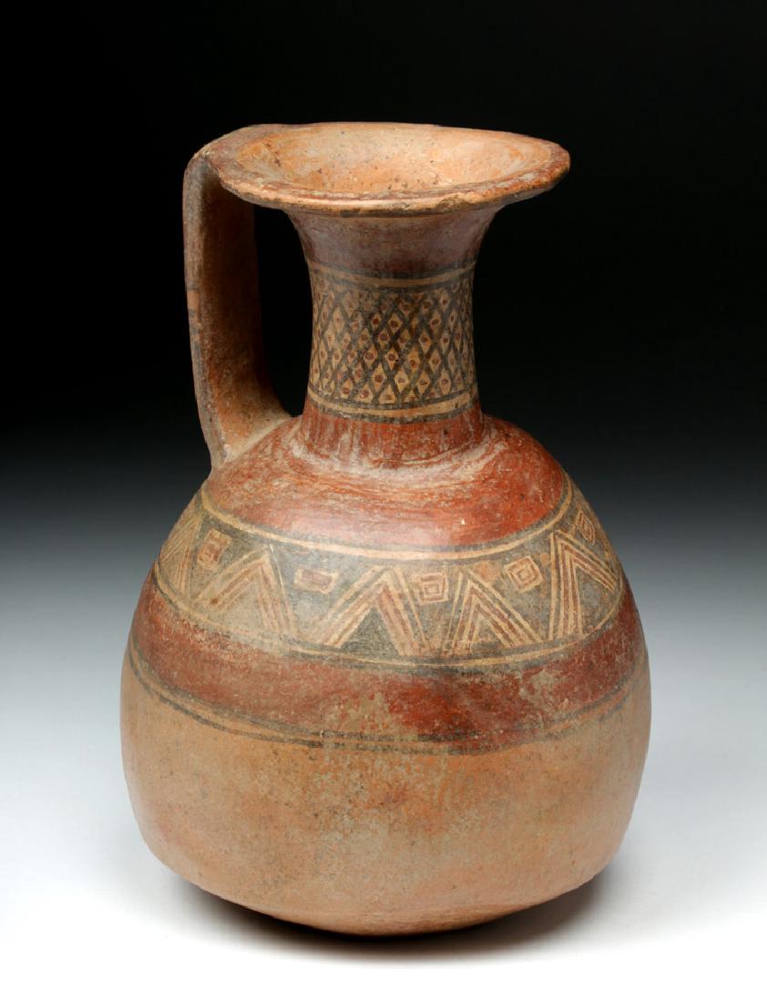 Inca Polychrome Pottery Aryballos (1 of 6)