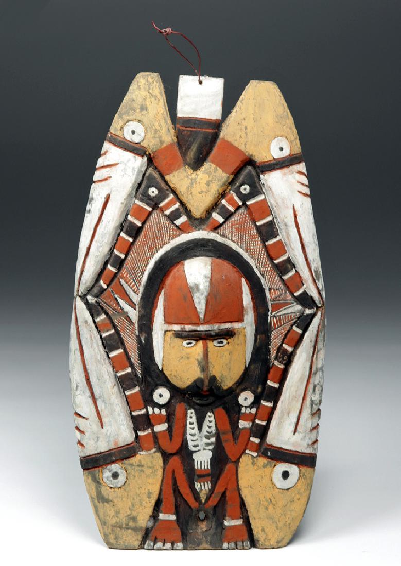 Early 20th C. Papua New Guinea Four Bird Mask (1 of 5)