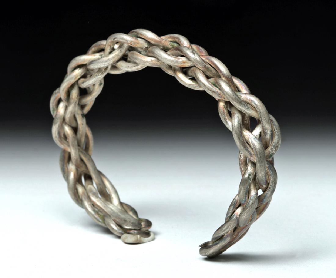 Choice Viking Braided Silver Bracelet - 45.6 grams (1 of 5)