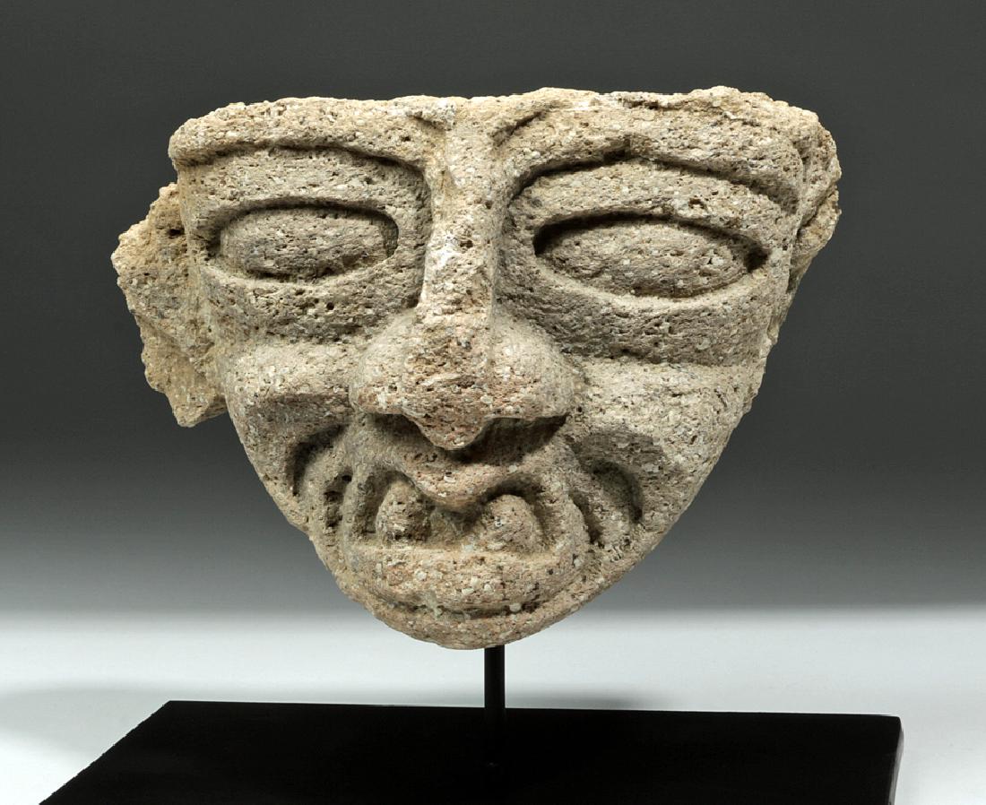 Teotihuacan Stone Head Fragment - "Old God of Fire" (1 of 7)