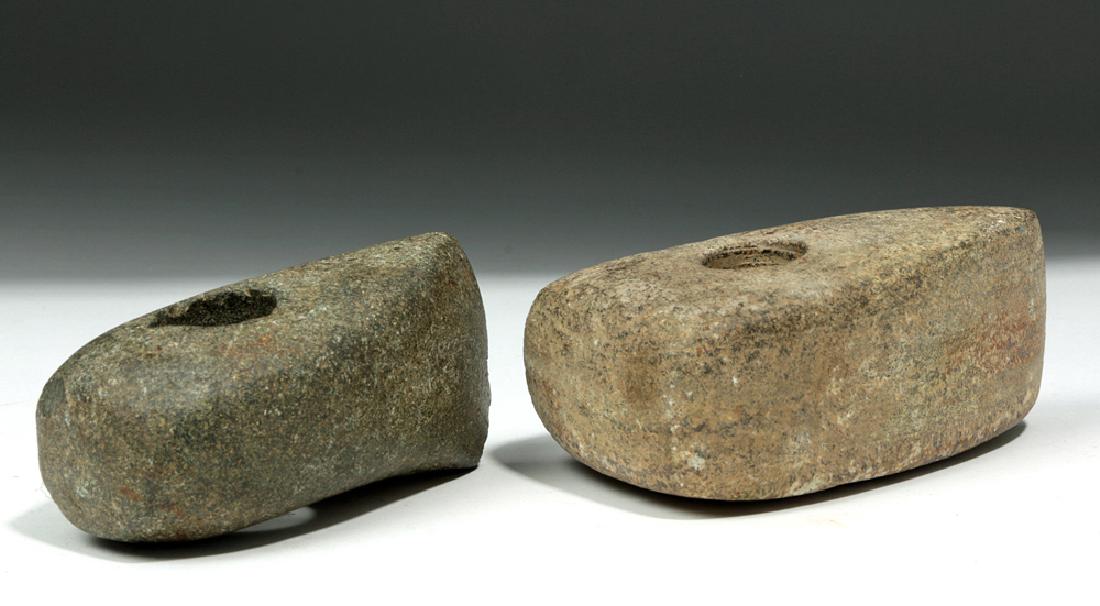 Pair of European Neolithic Stone Boat Axes (1 of 6)