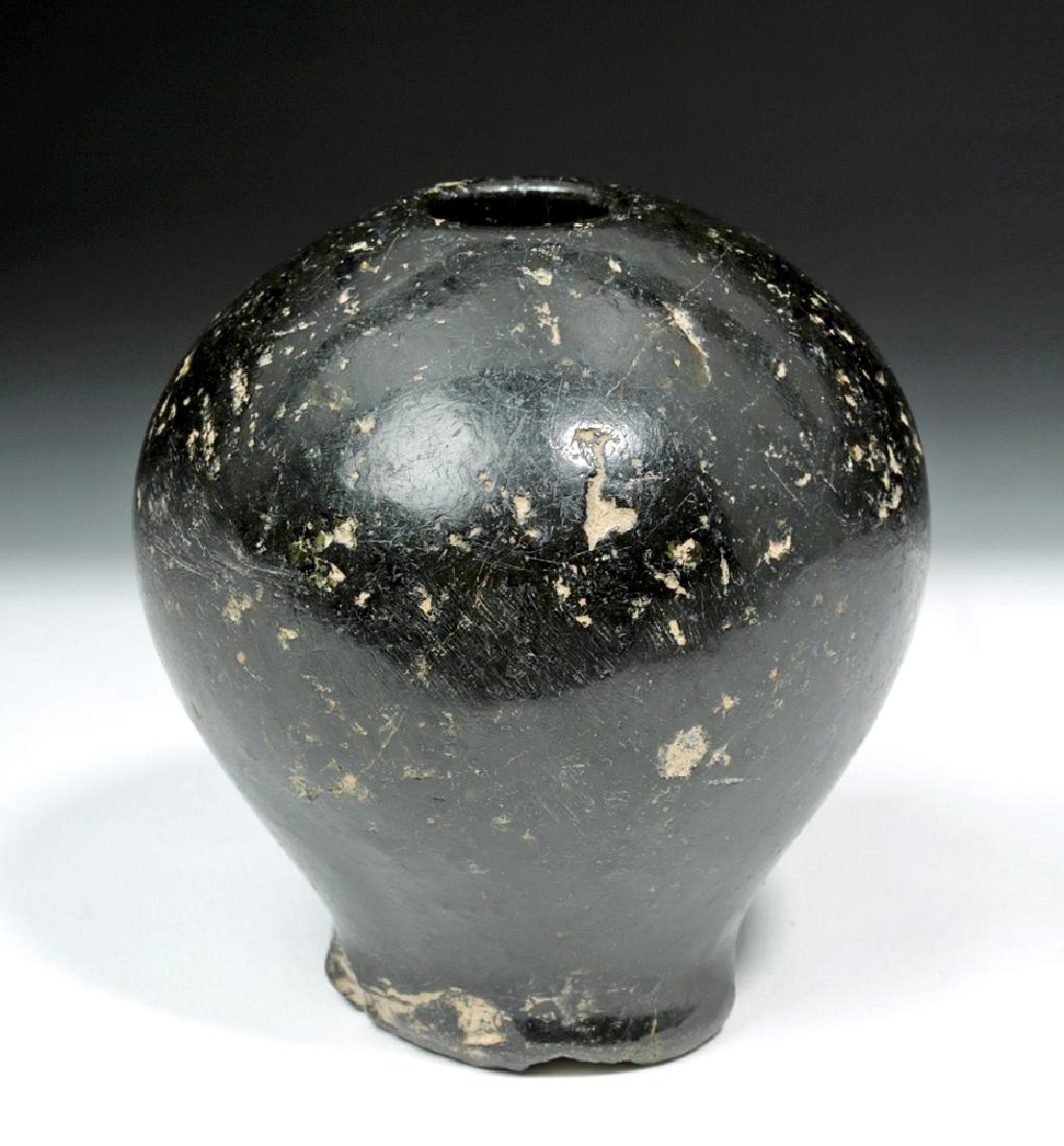 Ancient Marlik Black Stone Mace Head (1 of 5)