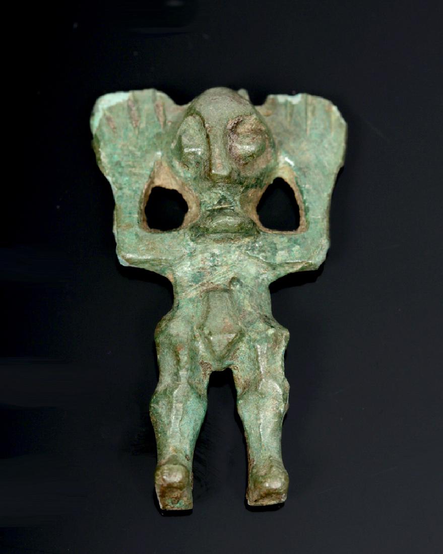 Fine Dagestan Late Bronze Age Standing Idol (1 of 2)