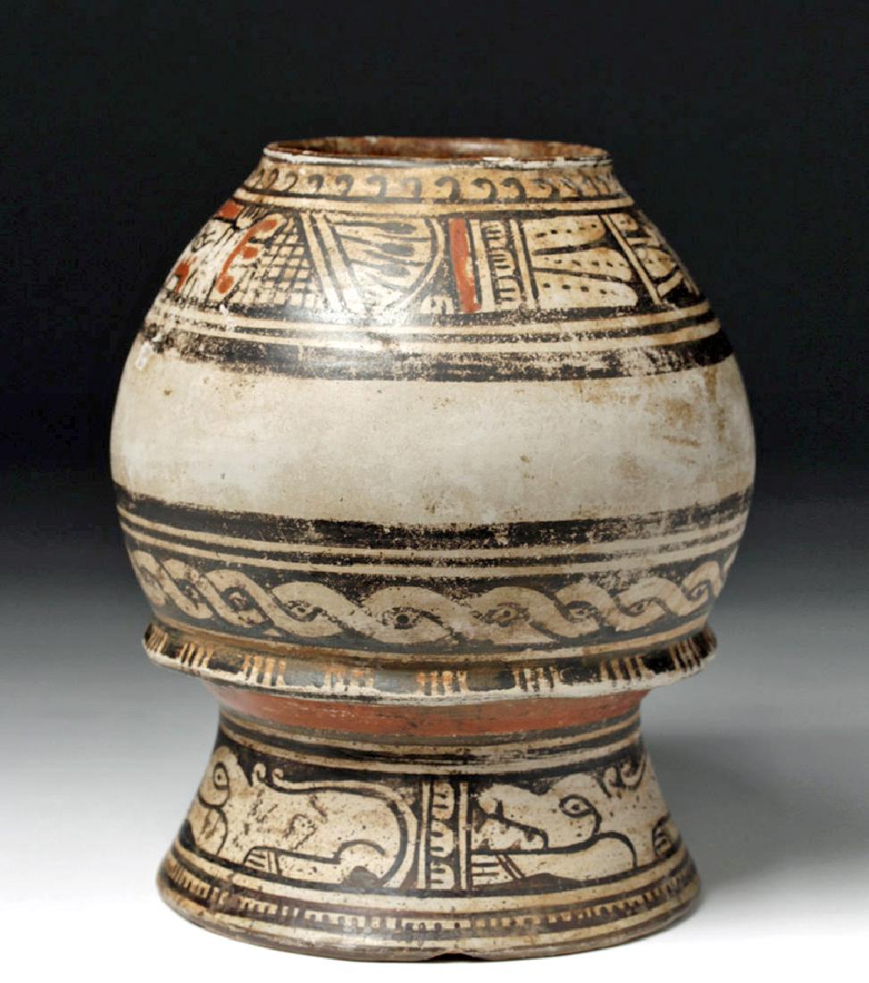 Nicoya Pottery Polychrome Olla - Vallejo Style (1 of 6)