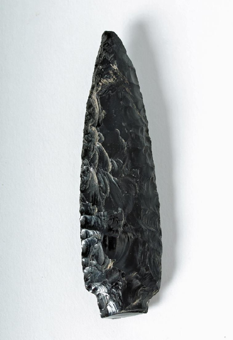 Ancient Aztec Obsidian Arrow Head (1 of 2)
