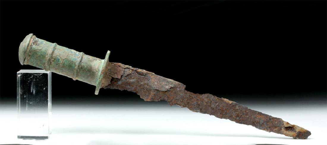 Khmer Bronze and Iron Short Sword - ex Piscopo (1 of 3)